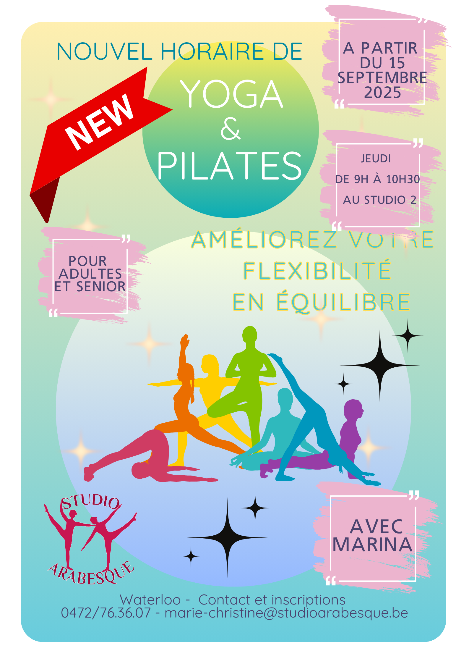 yoga et pilates jeudi matin